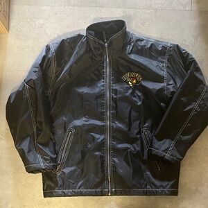 Black Windbreaker Jacket